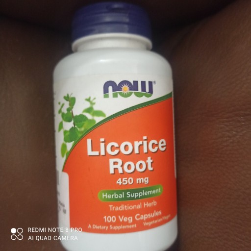 Zdjęcie oferty: Now Licorice Root, korzeń lukrecji 450mg 