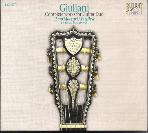 Zdjęcie oferty: Giuliani - Complete works for Guitar Duo 3 CD