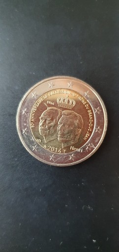 Zdjęcie oferty: Luksemburg 2 euro 2014 rok