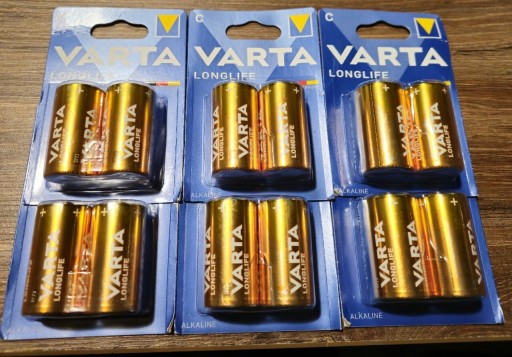 Zdjęcie oferty: Baterie alkaiczne VARTA LR14 1.5V - 12 sztuk -NOWE