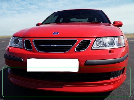 Zdjęcie oferty: Saab 9-3 93 dokładka Aero przednia zderzaka dolna 