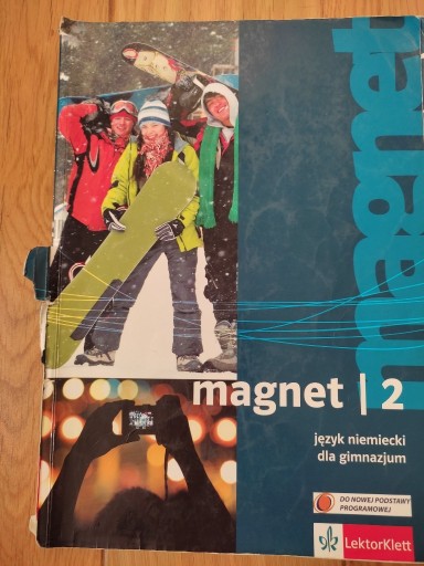 Zdjęcie oferty: Magnet 2 - podręcznik do j niemieckiego dla gimnaz