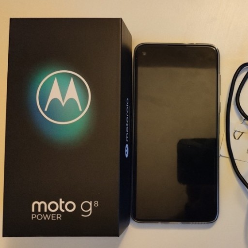 Zdjęcie oferty: NOWA Motorola MOTOG8 POWER, 4/64GB GWAR, AKCESORIA