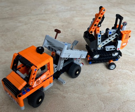 Zdjęcie oferty: LEGO ciężarówka z koparką 42060 okazja!