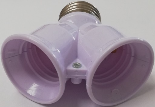 Zdjęcie oferty: adapter rozdzielacz e27 na 2xe27