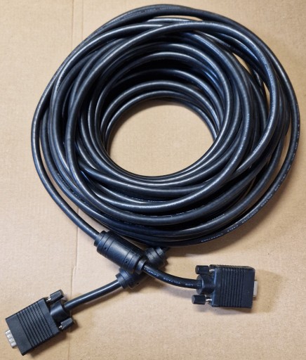 Zdjęcie oferty: Kabel przedłużacz VGA-VGA D-SUB15 M-F 13m