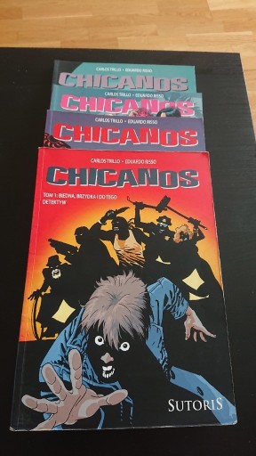 Zdjęcie oferty: Komiks, Chicanos, tom 1-4, Trillo, Risso