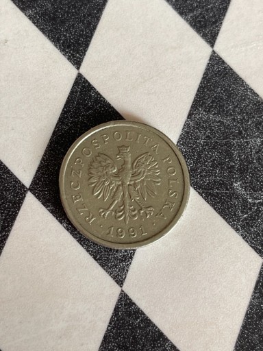 Zdjęcie oferty: Moneta jeden złoty 1 zł rok 1991 