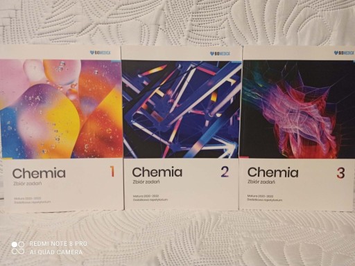 Zdjęcie oferty: BIOMEDICA Chemia - 3 tomy, nowe! 25 zł sztuka