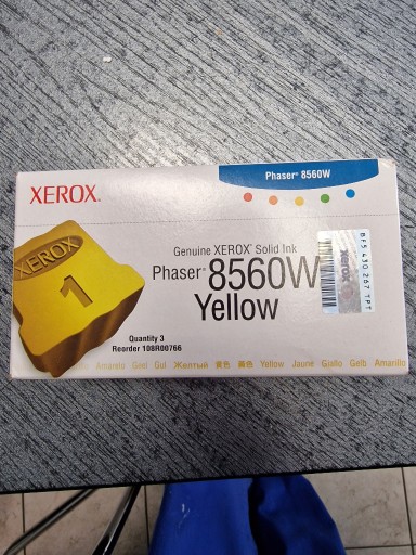 Zdjęcie oferty: Tusz xerox 8560 żółty