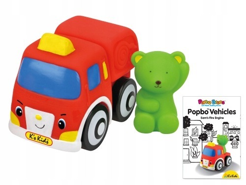 Zdjęcie oferty: K's Kids KLOCKI miękkie Popboblocs AUTKO na roczek