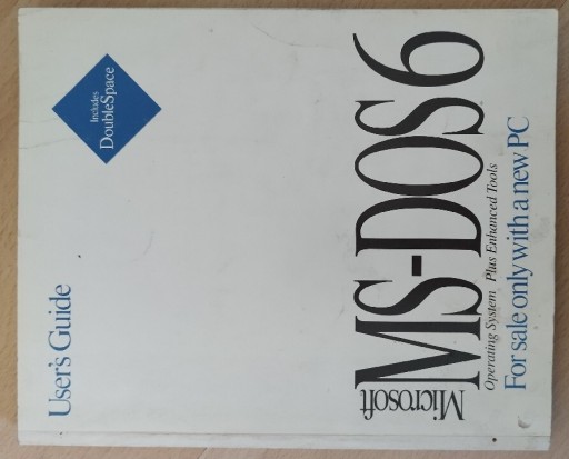 Zdjęcie oferty: MS-DOS 6 users guide wersja angielska