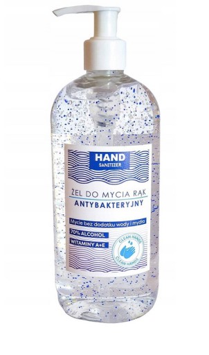 Zdjęcie oferty: Żel antybakteryjny do rąk Hand Sanitizer 500 ml