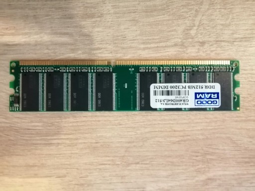 Zdjęcie oferty: Pamięć GOODRAM DDR 512MB GR400D64L3/512