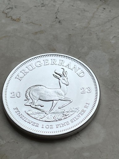 Zdjęcie oferty: Moneta srebrna Krugerrand 2023