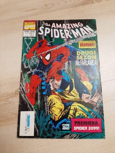 Zdjęcie oferty: The Amazing Spider-man 1/95 TM-Semic nr143
