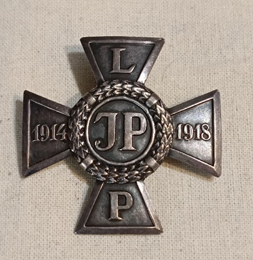 Zdjęcie oferty: Polski Krzyż Legionowy 1914-1918 srebro pr.2