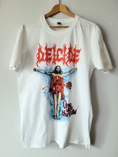 Zdjęcie oferty: Deicide Once Upon The Cross biała koszulka t shirt