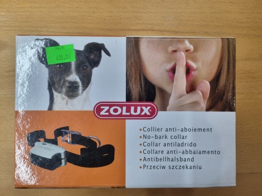 Zdjęcie oferty: Obroża antyszczekowa ZOLUX - duży pies do 50cm
