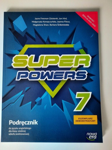 Zdjęcie oferty: Super Powers podr. do j. angielskiego do kl. 7