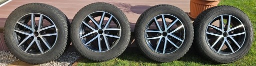 Zdjęcie oferty: Felgi aluminiowe z oponami zimowymi 215/60R16 - komplet 4 szt.