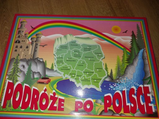 Zdjęcie oferty: Gra edukacyjna "Podróże po Polsce" 