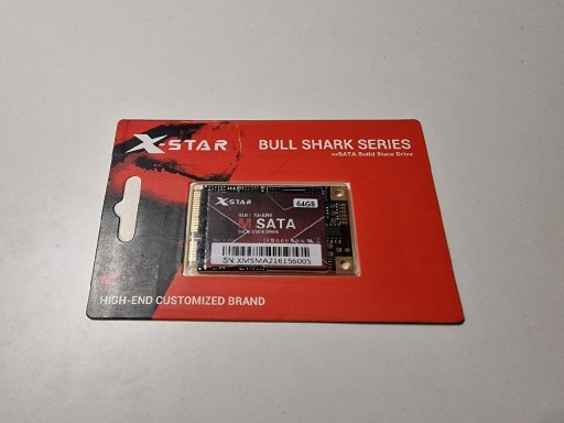 Zdjęcie oferty: Dysk SSD X-Star 64GB Nowy mSATA