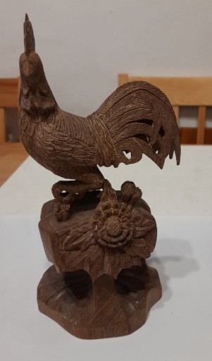 Zdjęcie oferty: Antyczny kogut Brienz Farm Animal Carvings wintage