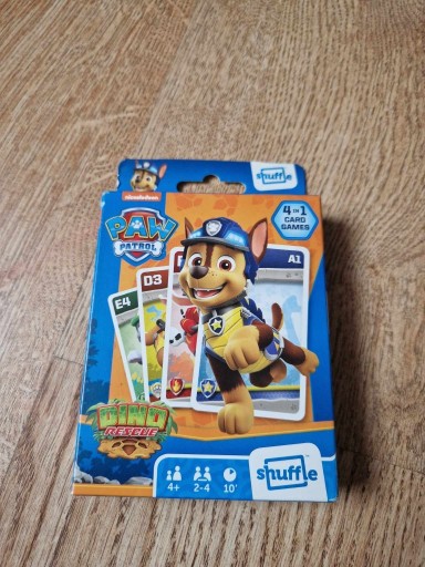 Zdjęcie oferty: Karty do gry 4 w 1 Paw Patrol