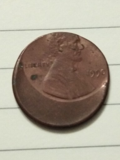 Zdjęcie oferty: Moneta 1 cent usa Lincoln destrukt 