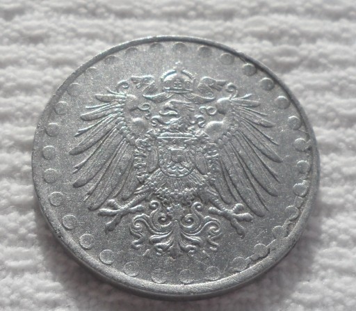 Zdjęcie oferty: Wilhelm II 10 pfennig 1917 A Berlin Prusy Żelazo