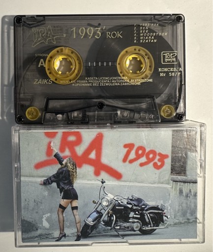 Zdjęcie oferty: IRA - 1993 , kaseta audio , Top Music
