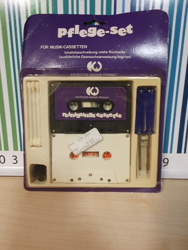 Zdjęcie oferty: Zestaw do pielęgnacji kaset i magnetofonów kasetowych 