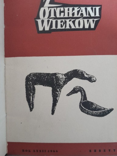 Zdjęcie oferty: Z otchłani wieków, rok 32, 1966, z. 1-4