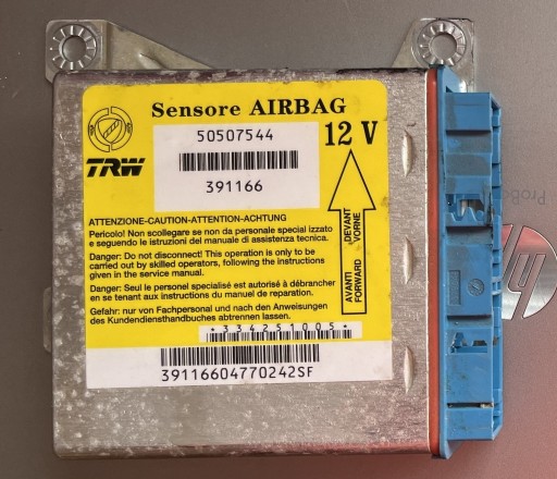 Zdjęcie oferty: Alfa Romeo 159 Sensor airbag TRW 50507544 391166 