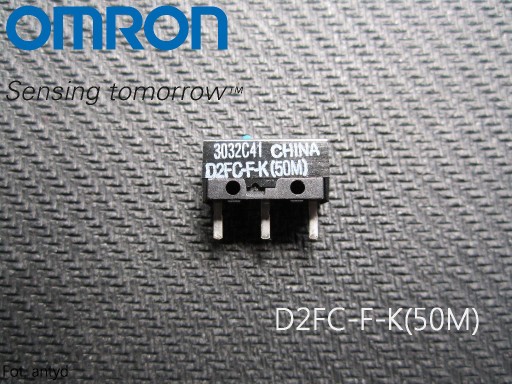 Zdjęcie oferty: OMRON D2FC-F-K(50M) mikroprzełącznik 1szt.