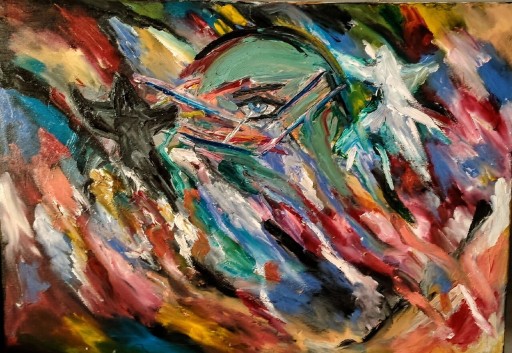 Zdjęcie oferty: Obraz olejny na płótnie 50 70 