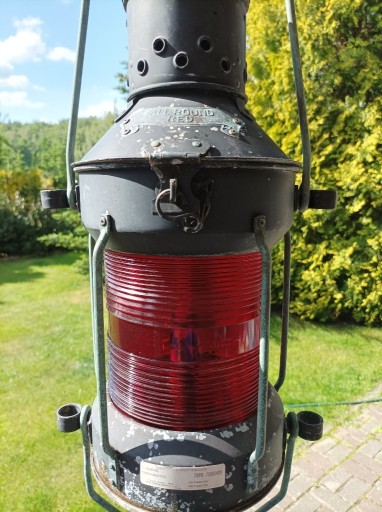 Zdjęcie oferty: lampa nawigacyjna czerwona propan