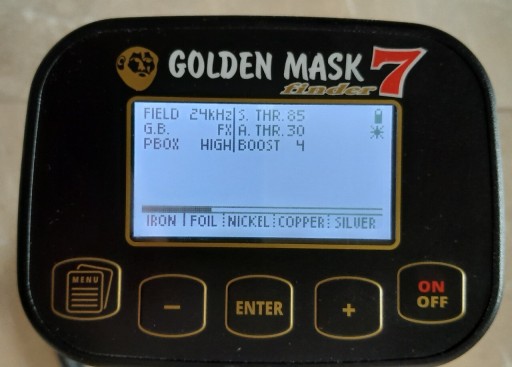 Zdjęcie oferty: Detektor GOLDEN MASK 7 + cewka GM7