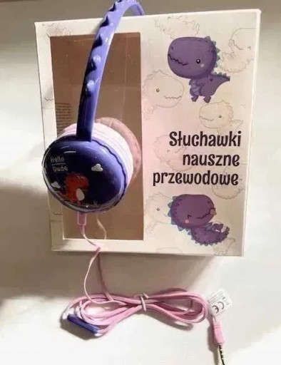 Zdjęcie oferty: Słuchawki nauszne Smarty Kid PSN-D Fiolet