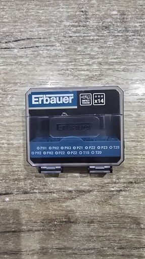 Zdjęcie oferty: Pojemnik na bity Erbauer