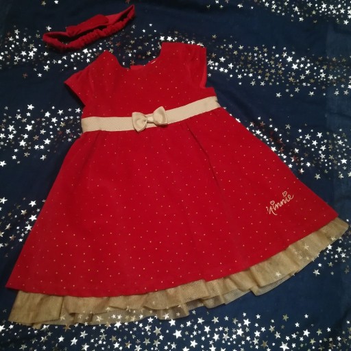 Zdjęcie oferty: Sukienka świąteczna walentynki sesja disney mini