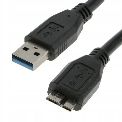 Zdjęcie oferty: KABEL USB 0,5m do zewnętrznego dysku A - micro B