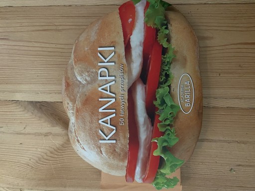Zdjęcie oferty: Kanapki sandwiche paniki książka kucharska Barila