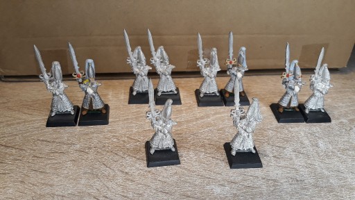 Zdjęcie oferty: 10 szt Metal Swordmasters of Hoeth High Elves Warhammer Old World
