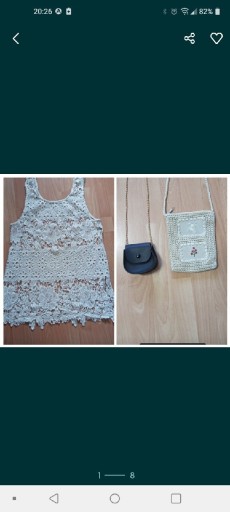 Zdjęcie oferty: Plażowa sukienka/narzutka i dwie torebki 