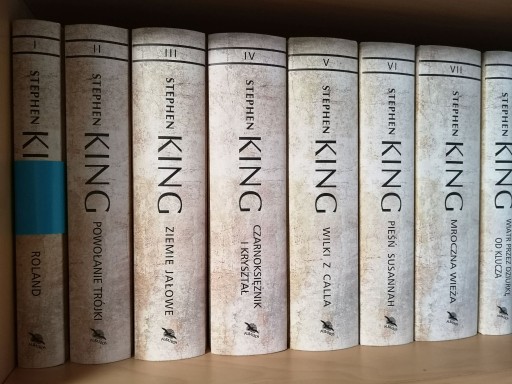 Zdjęcie oferty: Stephen King - Mroczna Wieża 1-8