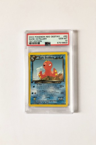 Zdjęcie oferty: PSA 10 Pokemon Dark Octillery Neo Destiny 1st edit