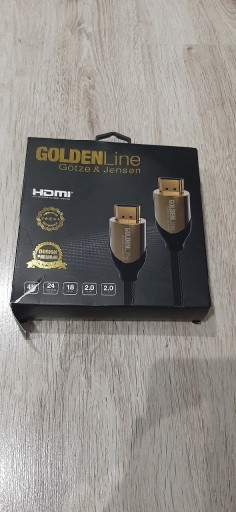 Zdjęcie oferty: Kabel HDMI GOLDENline Gotze & Jensen
