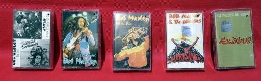 Zdjęcie oferty: ZESTAW Kaset magnetofonowe reggae Bob Marley